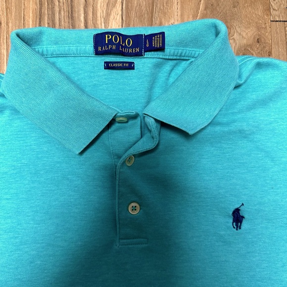 **POLO RALPH LAUREN** soft polo SIZE LARGE - Picture 3 of 4